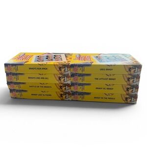 The Brady Bunch The Collector's Edition VHS Lot 8 Tapes Columbia House 1993